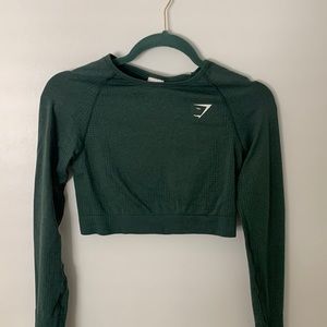 Like new cropped Gymshark top